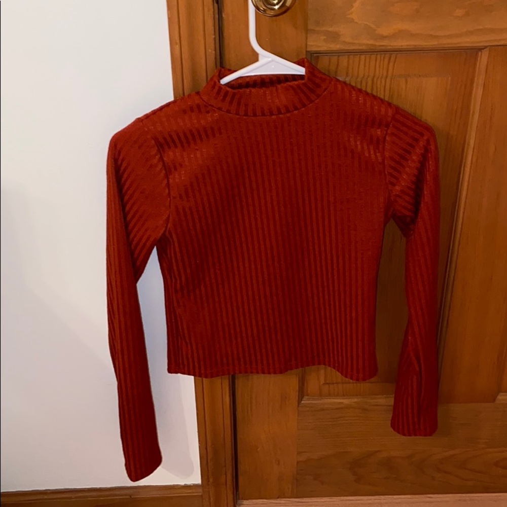 Long sleeve turtle neck